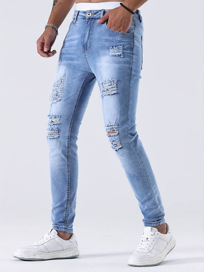 Frey® | Slim-Fit Jeans With Casual Rips