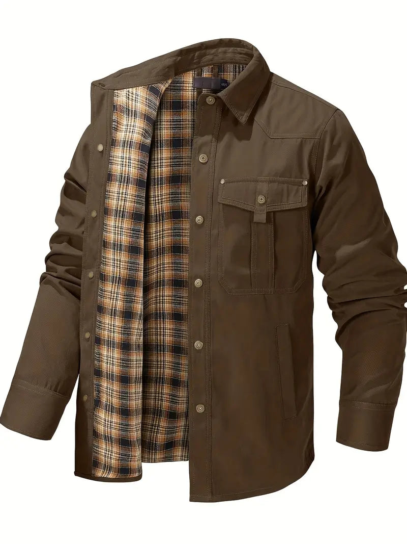 Bertie® | Minimalist Button Jacket For Men