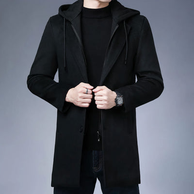 Joe® | Men's coat with hood and button-down
