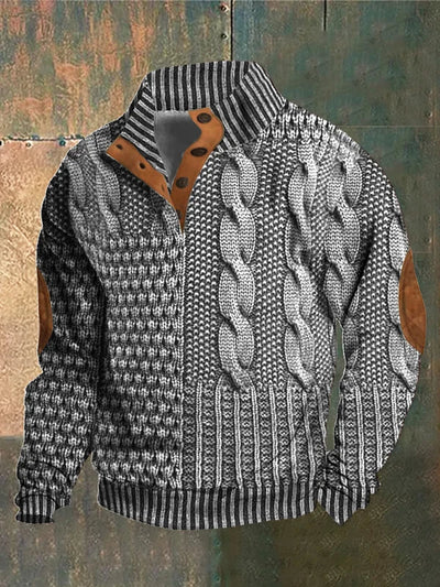 Connor | Warm Patterned Sweater