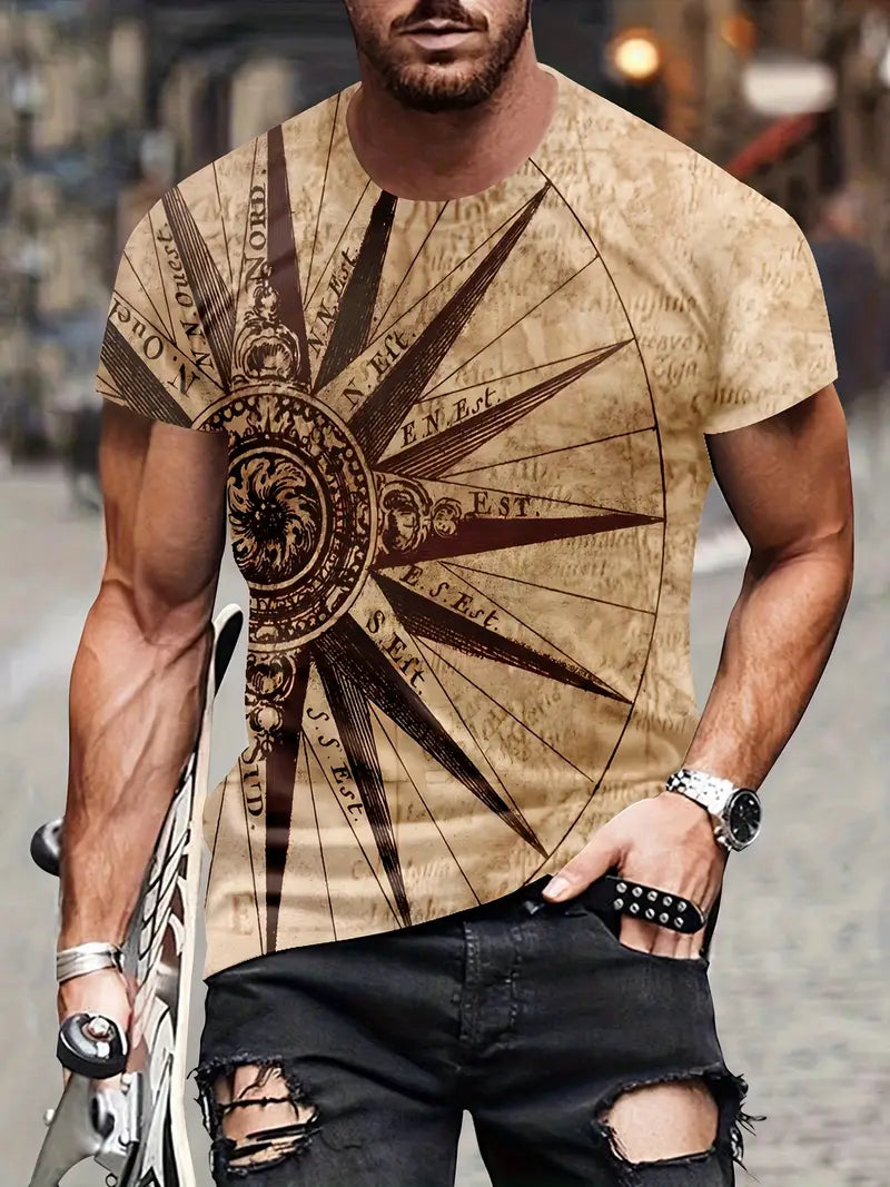 Langdon® | Digital Compass Shirt For Men