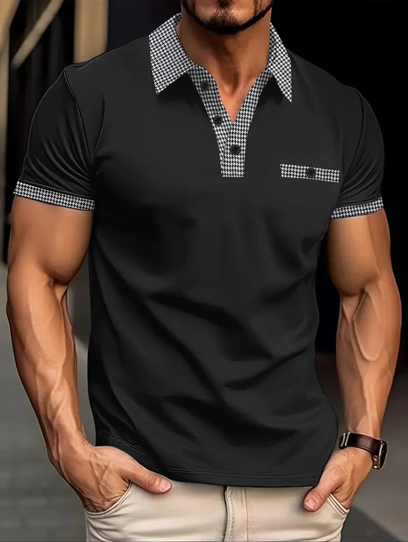 Lysander® | Casual, Buttoned Short-Sleeved Shirt For Men