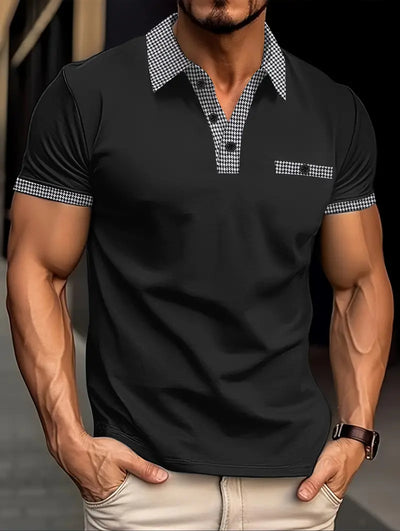 Lysander® | Casual, Buttoned Short-Sleeved Shirt For Men