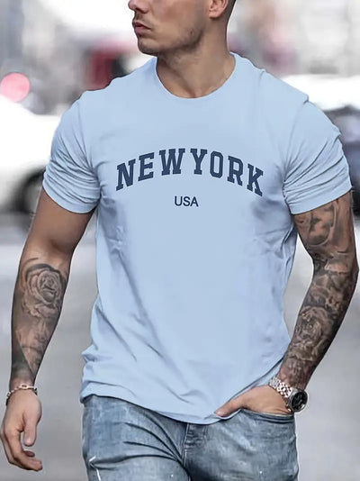 Craig® | T-Shirt With New York Print For Men
