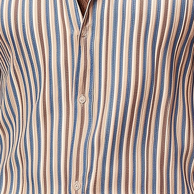 Morton | Men'S Summer Fashion Striped Knitted Short Sleeve Shirt