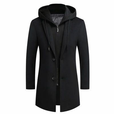 Joe® | Men's coat with hood and button-down