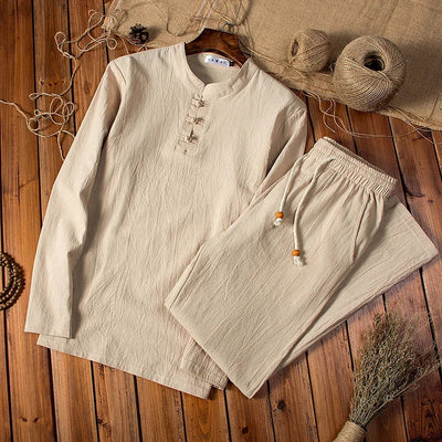 Gallagher® | 2-Piece Set Consisting Of A Long-Sleeved Shirt And Trousers With An Elastic Waistband