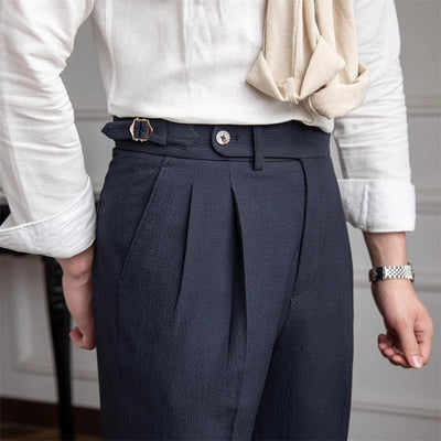 Bharata® | MV Old Money Naples Mid-Waist Trousers