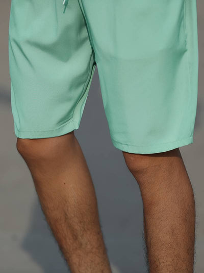Ike® | Slightly Stretchy Shorts With Graphic Drawstring