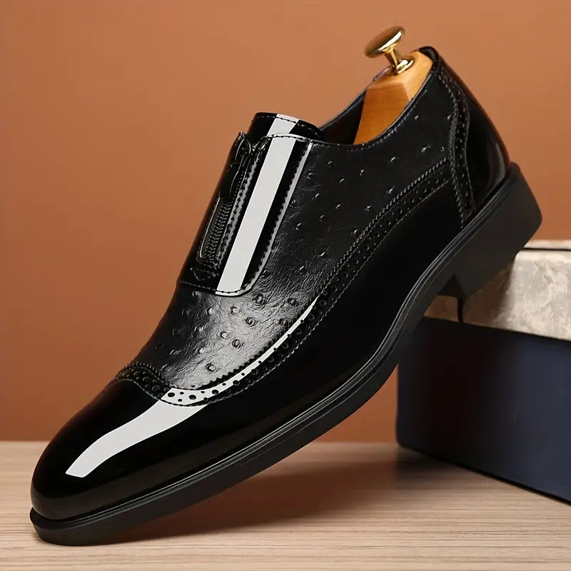 Gregory | Lusso Ostrich Leather Loafers