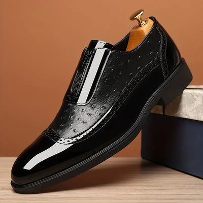 Gregory | Lusso Ostrich Leather Loafers