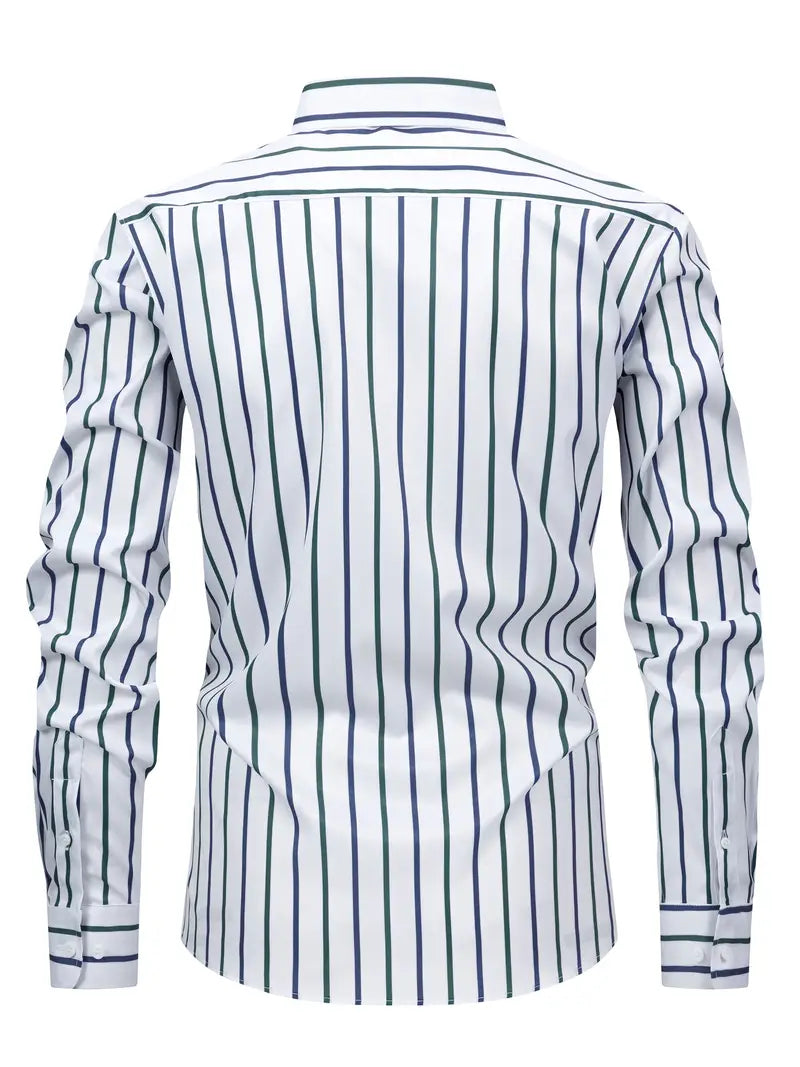 Brandon | Chic Striped Shirt