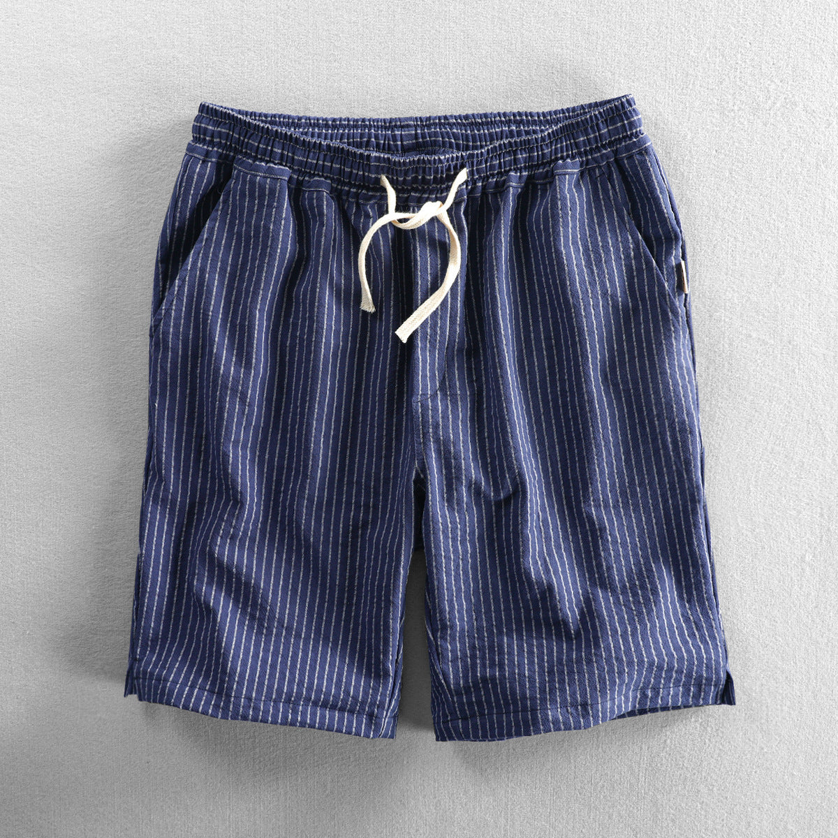 Jesualdo® | Linen Pinstripe Shorts