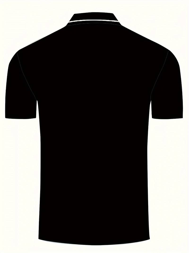 Lucila® | Casual, Plain Polo Shirt For Men