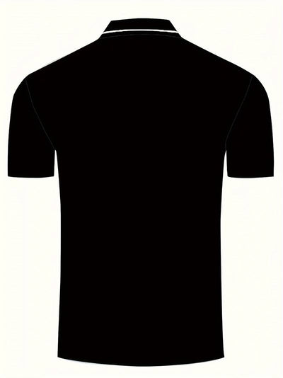 Lucila® | Casual, Plain Polo Shirt For Men