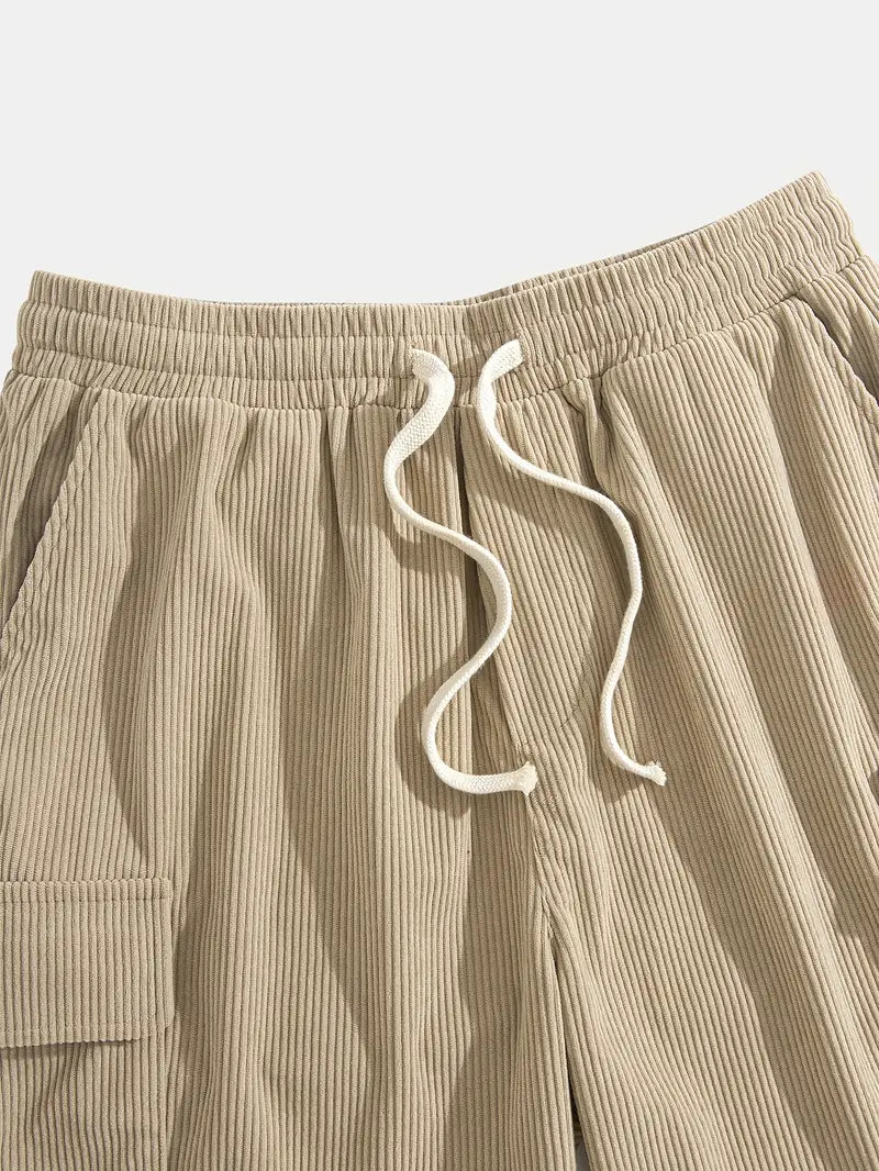Ainsley® | Albert Corduroy Cargo Zomerbroeken
