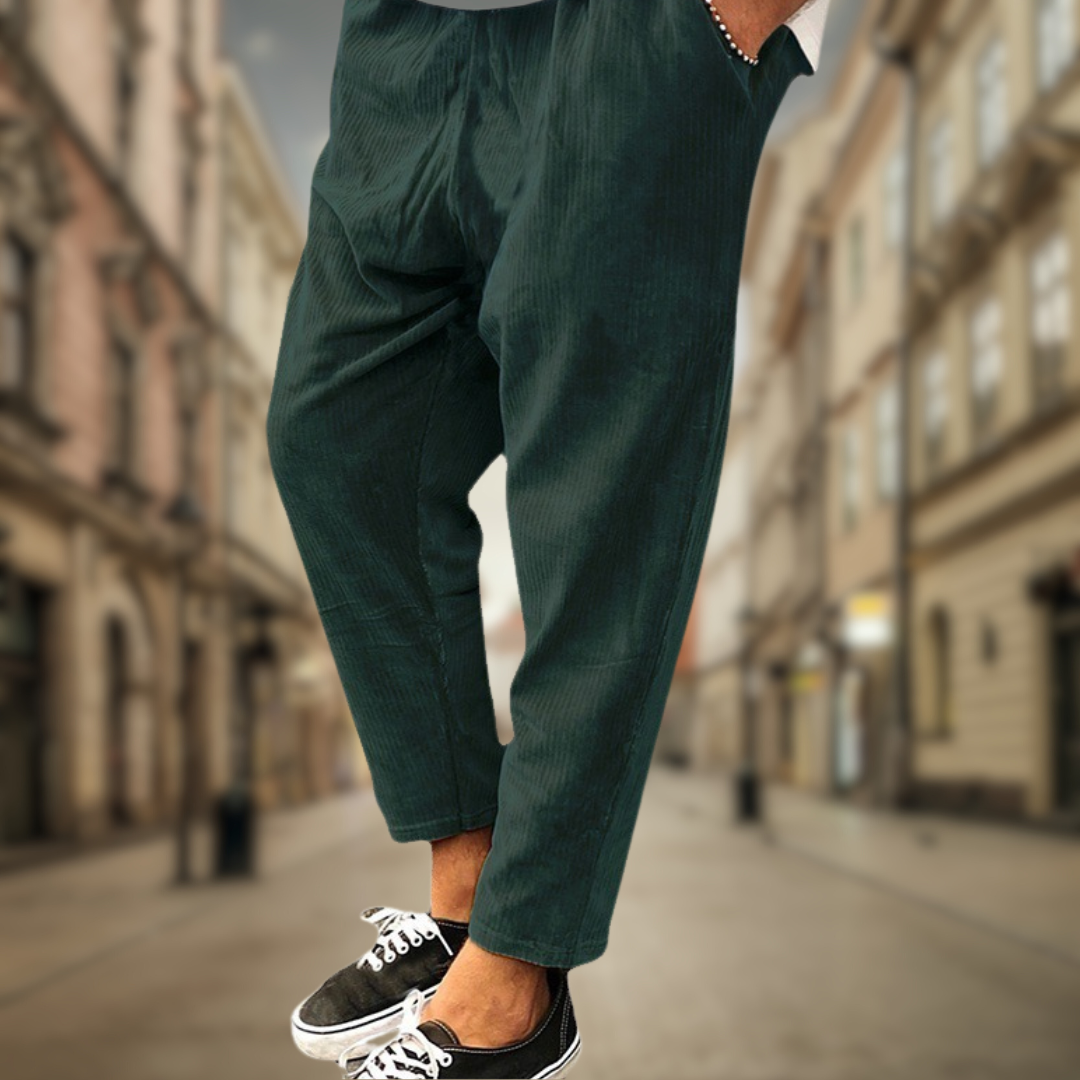 Doroteo® | Men's trousers with velvety effect