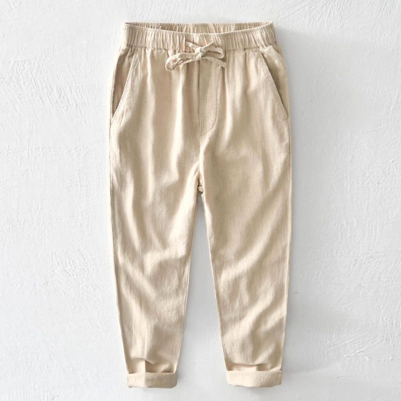 Bartel® | Raven Linen Trousers