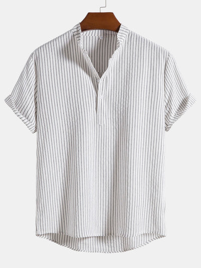 Arpi® | Man Striped Henley Shirts