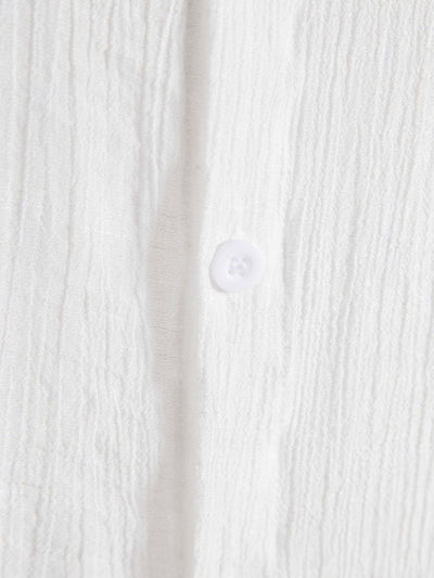 Athelstan® | Light Wrinkled Fabric Button Up Shirt