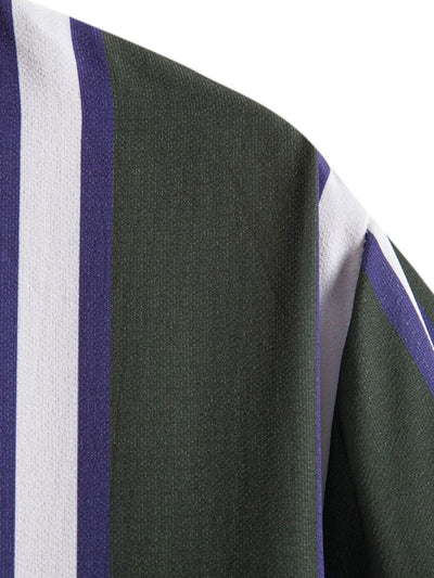 Arild® | Striped Print Button Up Shirt