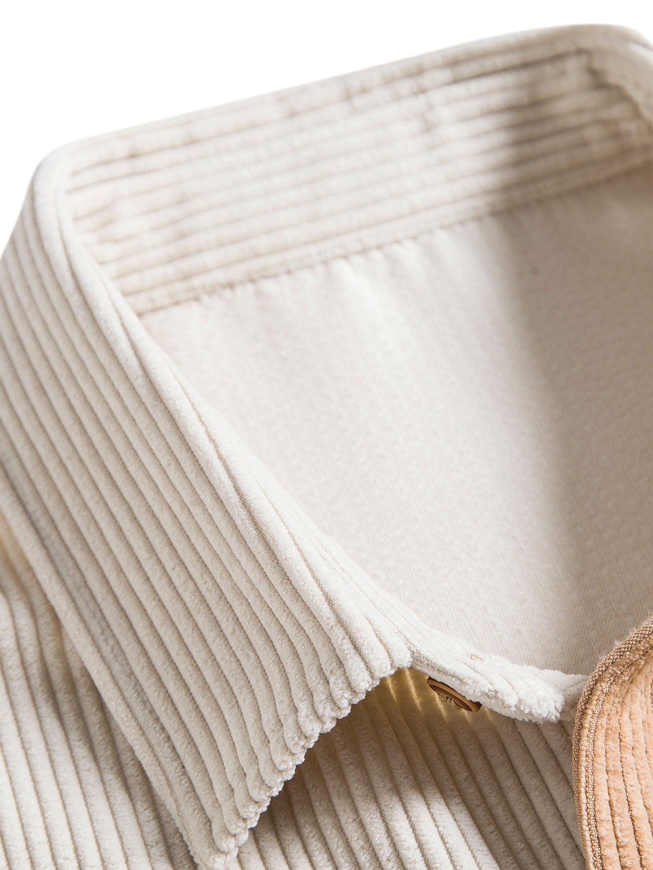 Troy® | Two Tone Corduroy Button Up Shirt