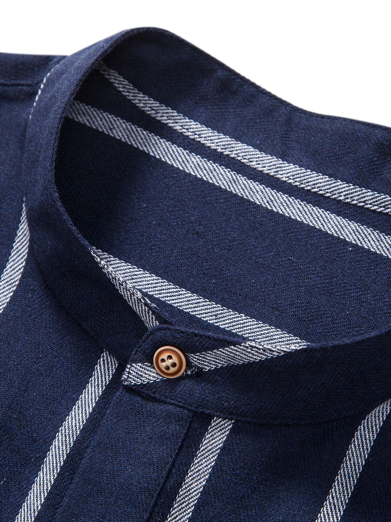Antton® | Stripes Cotton Henley Shirts