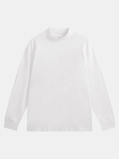 Adelelmo® | 3 Pieces Basic Long Sleeve Mock Neck T-Shirt