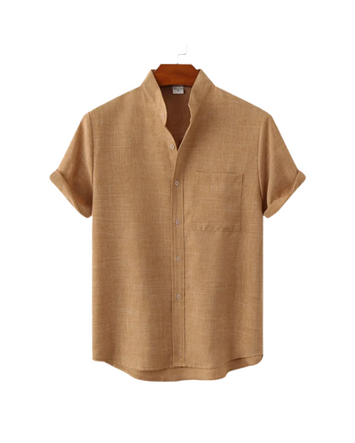 Damián® | Short Sleeved Linen Shirt