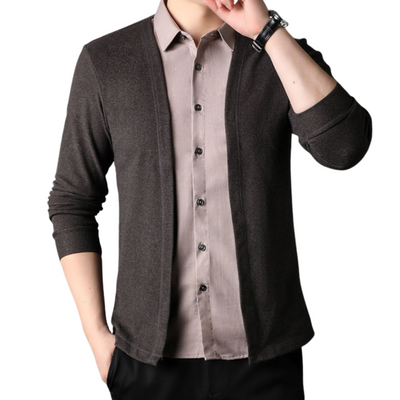 Alan | 2-in-1 shirt and cardigan