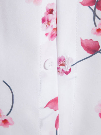 Jimmy® | Cherry Blossom Print Button Up Shirt