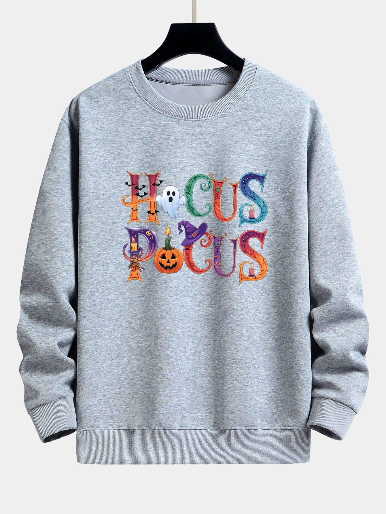 Bautista® | Halloween Hocus Pocus Print Relax Fit Sweatshirt