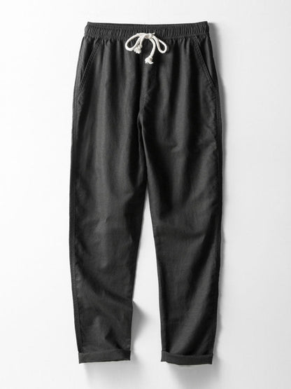 Aubrey® | Straight Leg Linen Pants