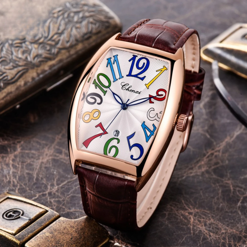 Timothy | Monarque Leather Watch