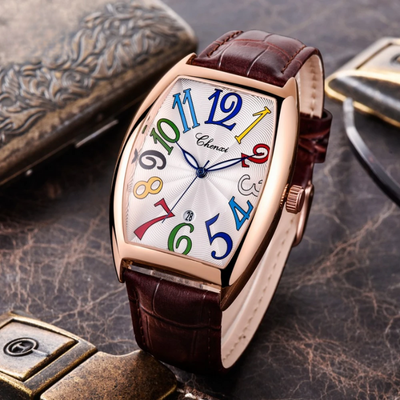 Timothy | Monarque Leather Watch