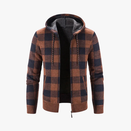 Tito® | Hooded Plaid Zipper