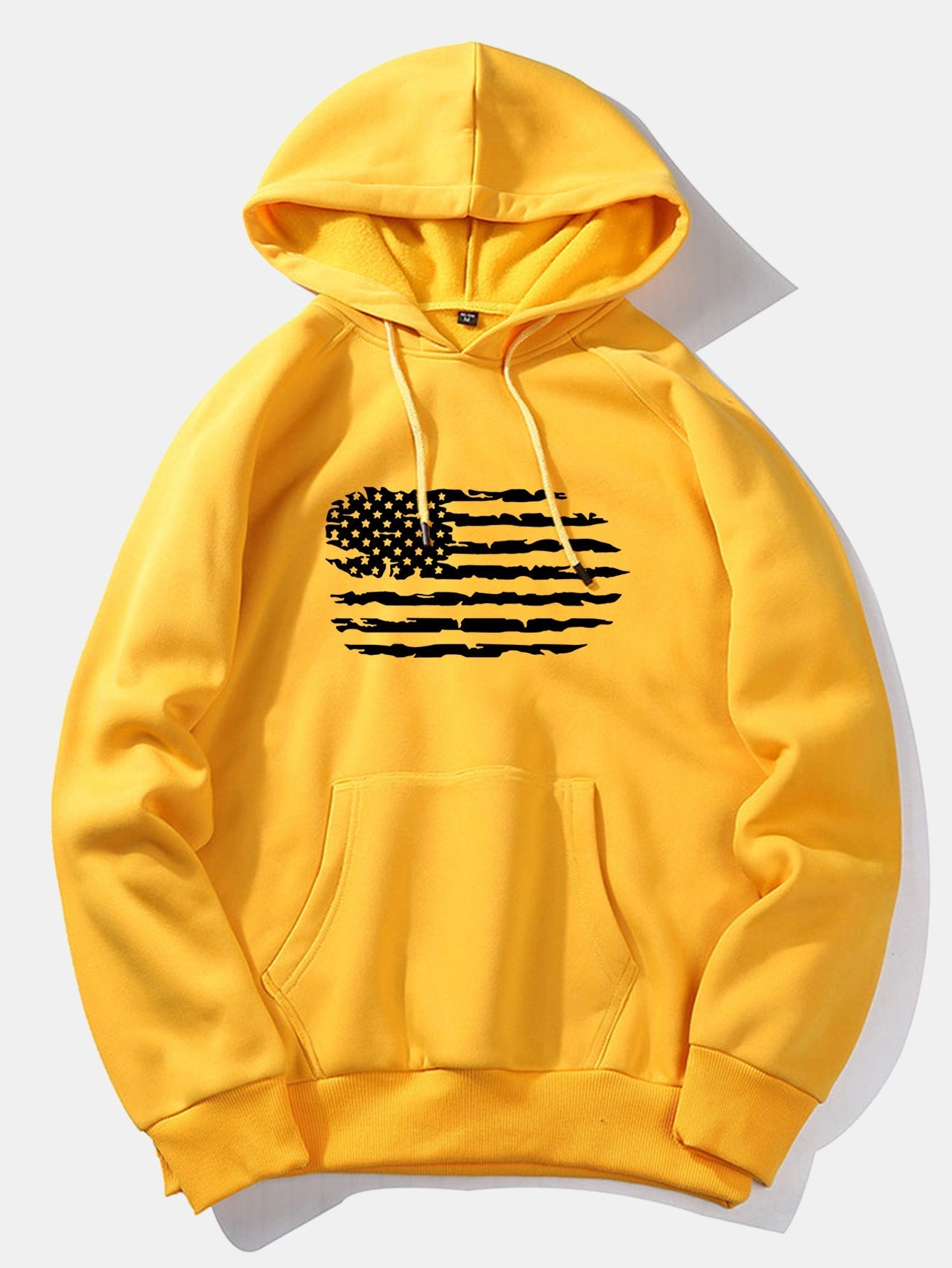 Patricio | American Flag Print Hoodie