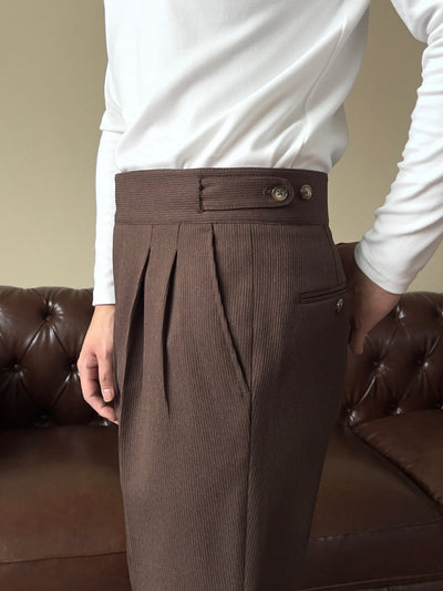 Bhanu® | MV Old Money High Waist Gurkha Trousers