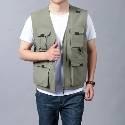 hola BREATHABLE MULTI-POCKET CARGO VEST