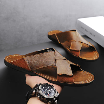 Rashad® | Genuine Leather Sandals