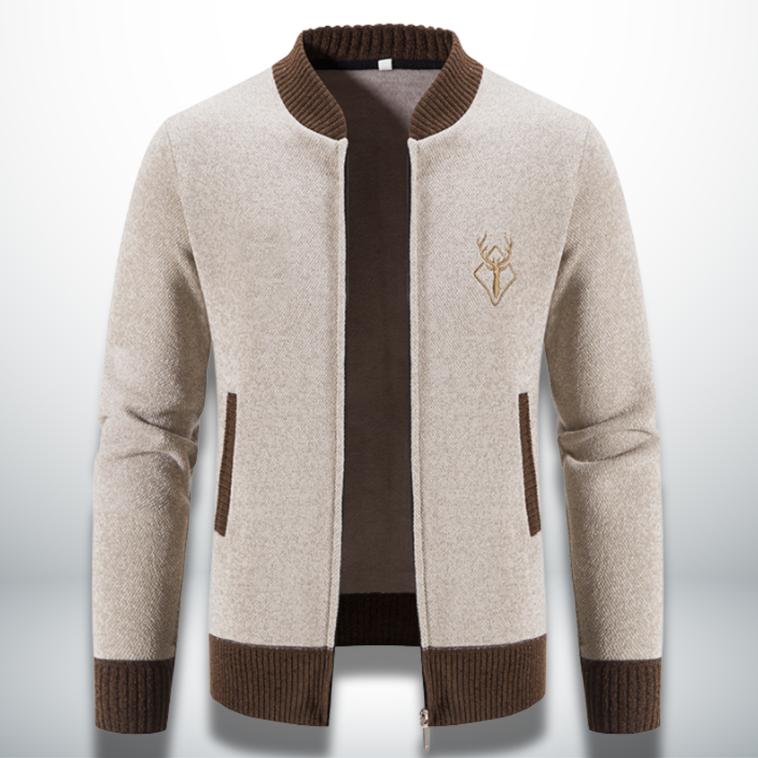 Belisario® | Elegant and comfortable sweater with zip