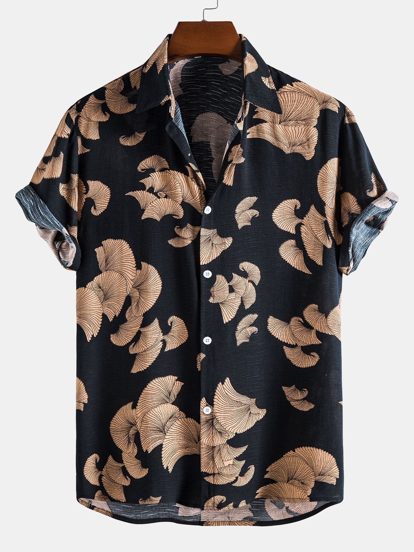 Alan® | Turndown Collar Print Shirts