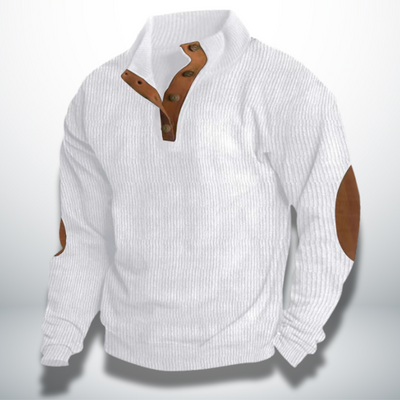 Clarencio® | Men's Velvet Effect Pullover