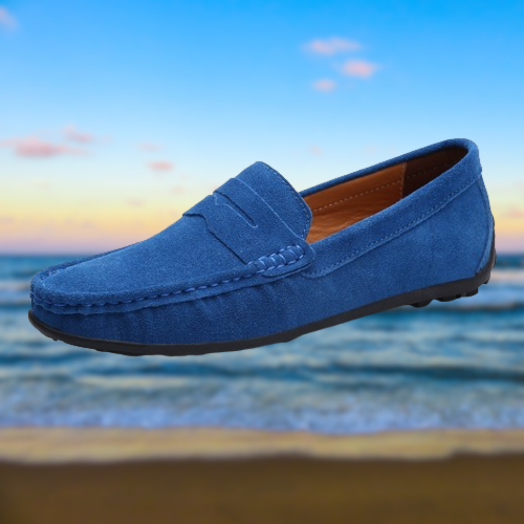 Efrén® | Elegant suede moccasin
