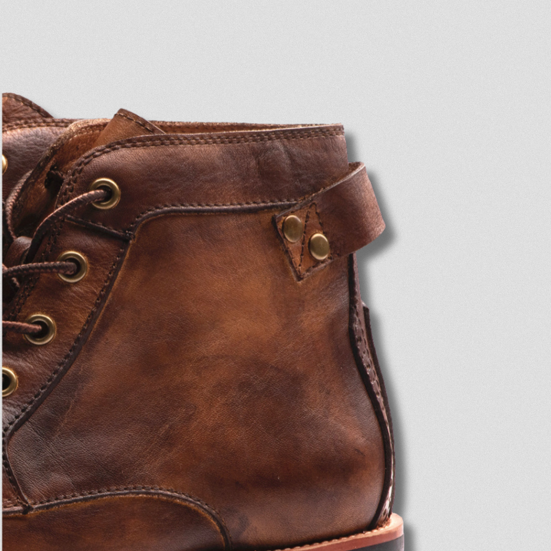 Leo® | Handcrafted eco-leather ankle boot