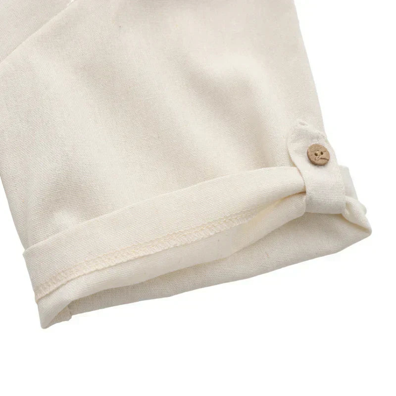 Maximilian® | Linen Polo Shirt