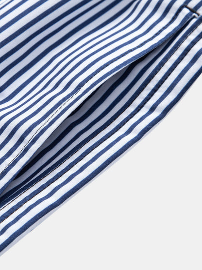 Fortunato® | Stripe Print Swim Shorts