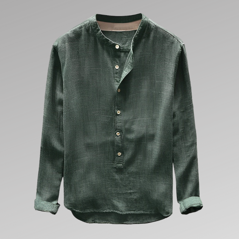 Jasper® | Stylish Shirt Without Wars With An O-Neck From Sustainable Production