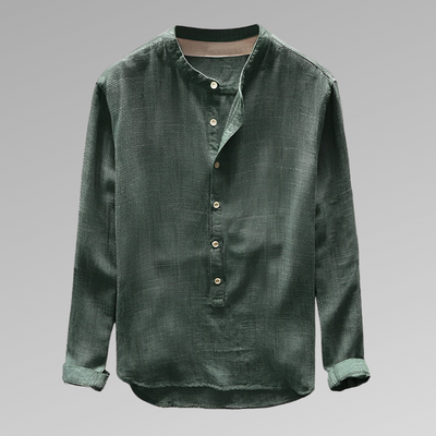 Jasper® | Stylish Shirt Without Wars With An O-Neck From Sustainable Production