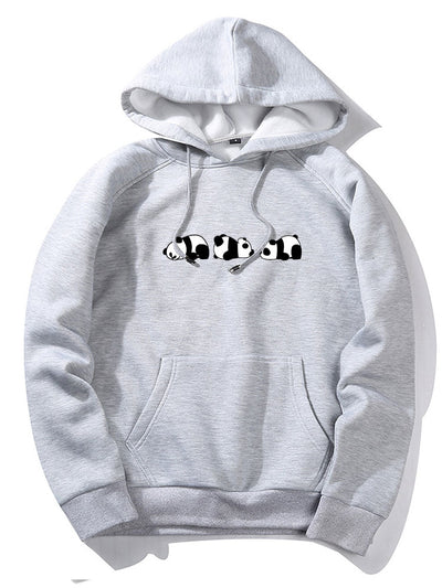 Ismael | Rolling Panda Print Hoodie